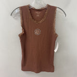 AMERICAN EAGLE WOMEN'S TANK/CAMI terracotta M