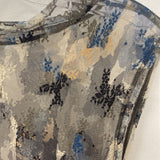 intimately WOMEN'S TOP blue beige brown L