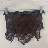 WOMEN'S TOP brown black S