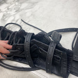 WOMEN'S GLOVES/MITTS black
