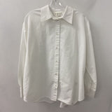 H&M WOMEN'S BLOUSE/SHIRT white M