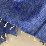 WOMEN'S SCARF/SHAWL blue white