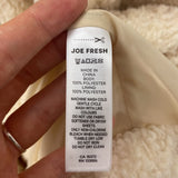 JOE FRESH WOMEN'S COAT cream XL