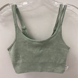 YOGALICIOUS WOMEN'S ACTIVE BRA lime wash M