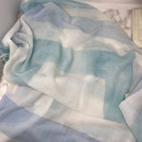 EILEEN FISHER WOMEN'S SCARF/SHAWL blues aqua