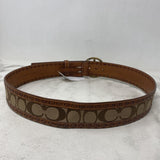 COACH WOMEN'S BELT tan beige brown M