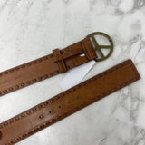 COACH WOMEN'S BELT tan beige brown M