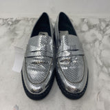 FRANCO SARTO WOMEN'S FLATS silver 10