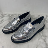 FRANCO SARTO WOMEN'S FLATS silver 10