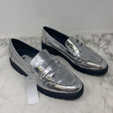 FRANCO SARTO WOMEN'S FLATS silver 10