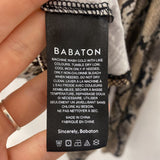BABATON WOMEN'S TOP reptile print S