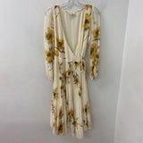WILFRED WOMEN'S DRESS cream yellow S