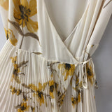 WILFRED WOMEN'S DRESS cream yellow S