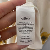 WILFRED WOMEN'S DRESS cream yellow S