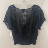 White House Black Market WOMEN'S BLOUSE/SHIRT black L