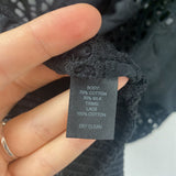 White House Black Market WOMEN'S BLOUSE/SHIRT black L