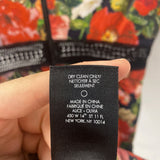 alice + olivia WOMEN'S DRESS black red pink multi XS