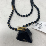 rocking vibe WOMEN'S NECKLACE black gold