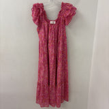 XIRENA WOMEN'S DRESS pink yellow M