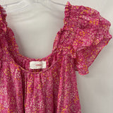 XIRENA WOMEN'S DRESS pink yellow M