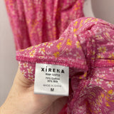 XIRENA WOMEN'S DRESS pink yellow M