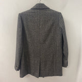 PLASTIC ISLAND WOMEN'S BLAZER/JACKET grey brown S