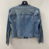 LEVI WOMEN'S DENIM JACKET blue L