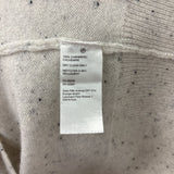 SAKS FIFTH AVE WOMEN'S CASHMERE grey cream XS