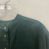 Banana Republic WOMEN'S BLOUSE/SHIRT hunter green S
