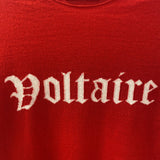 ZADIG & VOLTAIRE WOMEN'S SWEATER red white S