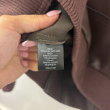 NORMA KAMALI WOMEN'S BLAZER/JACKET brown S/36