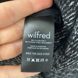 WILFRED WOMEN'S COAT black white S