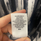 SYMPLI WOMEN'S TOP black grey white print 16