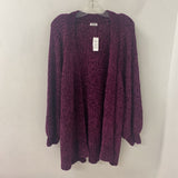 PENNINGTONS WOMEN'S PLUS TOP purple 3X