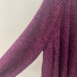 PENNINGTONS WOMEN'S PLUS TOP purple 3X