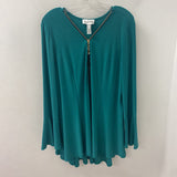 JOSEPH RIBKOFF WOMEN'S PLUS TOP green 22