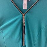 JOSEPH RIBKOFF WOMEN'S PLUS TOP green 22