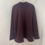 ATHLETA WOMEN'S PLUS TOP burgundy 3X