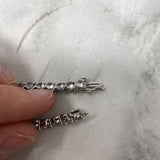 925 WOMEN'S BRACELET silver clear