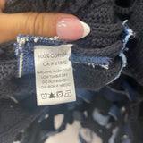 SHANNON PASSERO WOMEN'S SWEATER black blue-denim M
