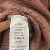 EDDIE BAUER WOMEN'S SWEATER red-clay XL