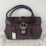 COACH WOMEN'S BAG purple brown