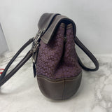 COACH WOMEN'S BAG purple brown