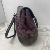 COACH WOMEN'S BAG purple brown