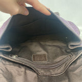 COACH WOMEN'S BAG purple brown