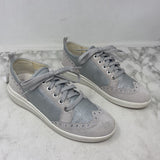 GEOX WOMEN'S SNEAKERS silver grey 35