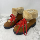 J CREW WOMEN'S BOOTS WINTER tan 6