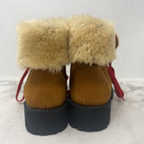 J CREW WOMEN'S BOOTS WINTER tan 6