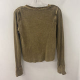 FREE PEOPLE WOMEN'S TOP tobacco S
