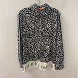VILAGALLO WOMEN'S BLOUSE/SHIRT animal print 12/44